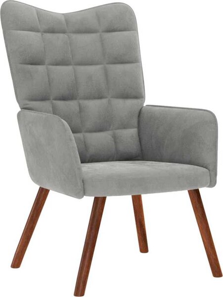 VidaXL Relaxační křeslo samet [4016814] Barva: Růžová