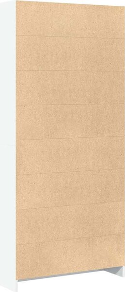 VidaXL Knihovna 80x24x176 cm kompozitní dřevo [857858] Barva: šedá sonoma