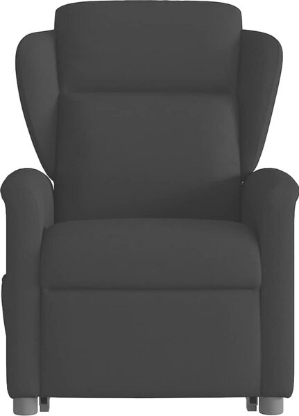 VidaXL Elektrické zvedací masážní polohovací křeslo textil [3303164] Barva: Tmavě šedá
