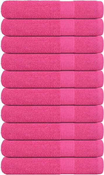 VidaXL Saunové osušky FROGN 10 ks 80x200 cm 360 g/m² [137033] Barva: antracitová
