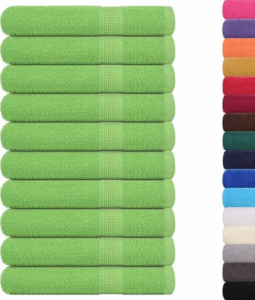VidaXL Saunové osušky FROGN 10 ks 80x200 cm 360 g/m² [137033] Barva: antracitová
