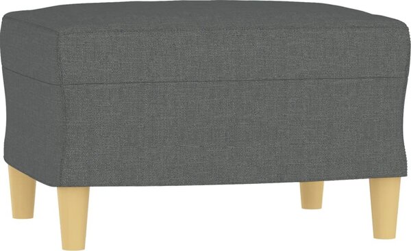 VidaXL 4dílná sedací souprava s poduškami textil [3202068] Barva: Tmavě šedá