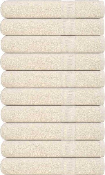 VidaXL Saunové osušky FROGN 10 ks 80x200 cm 360 g/m² [137033] Barva: antracitová