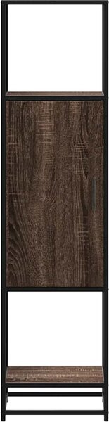 VidaXL Skříň highboard 35,5x35x139 cm kompozit a kov [849038] Barva: dub sonoma
