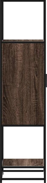 VidaXL Skříň highboard 35,5x35x139 cm kompozit a kov [849038] Barva: dub sonoma