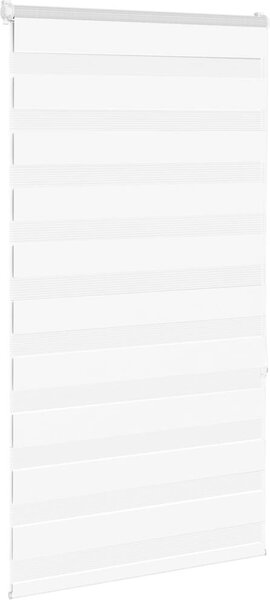 VidaXL Zebra roleta šířka látky 70,9 cm polyester [4014750] Barva: světle šedá