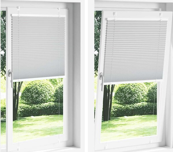 VidaXL Plisovaná roleta 105x150 cm Šířka látky 104,4 cm [4015450] Barva: antracitová