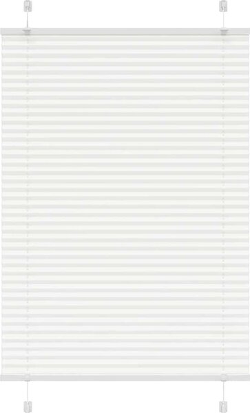 VidaXL Plisovaná roleta 90x100 cm Šířka látky 89,4 cm [4015175] Barva: Bílá