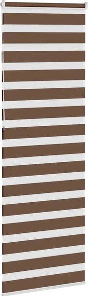 VidaXL Zebra roleta šířka látky 70,9 cm polyester [4014802] Barva: světle šedá