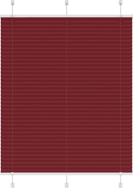 VidaXL Plisovaná roleta 110x150 cm Šířka látky 109,4 cm [4015196] Barva: antracitová