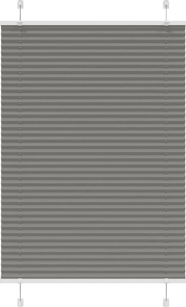 VidaXL Plisovaná roleta 90x100 cm Šířka látky 89,4 cm [4015175] Barva: Bílá