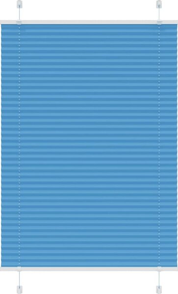 VidaXL Plisovaná roleta 90x100 cm Šířka látky 89,4 cm [4015175] Barva: Bílá