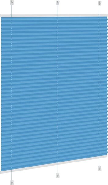 VidaXL Plisovaná roleta 110x150 cm Šířka látky 109,4 cm [4015196] Barva: antracitová