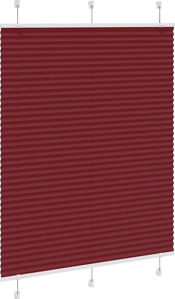 VidaXL Plisovaná roleta 110x150 cm Šířka látky 109,4 cm [4015196] Barva: antracitová