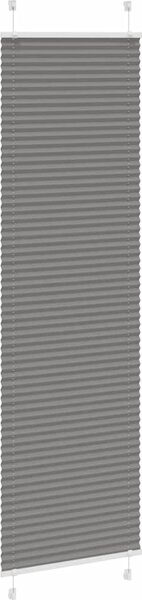 VidaXL Plisovaná roleta 60x200 cm Šířka látky 59,4 cm Polyester [4015101] Barva: Bílá