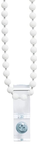 VidaXL Sprchová roleta 80x240 cm Šířka látky 76 cm [4014900] Barva: Bílá