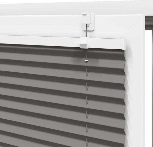 VidaXL Plisovaná roleta 60x200 cm Šířka látky 59,4 cm Polyester [4015101] Barva: Bílá