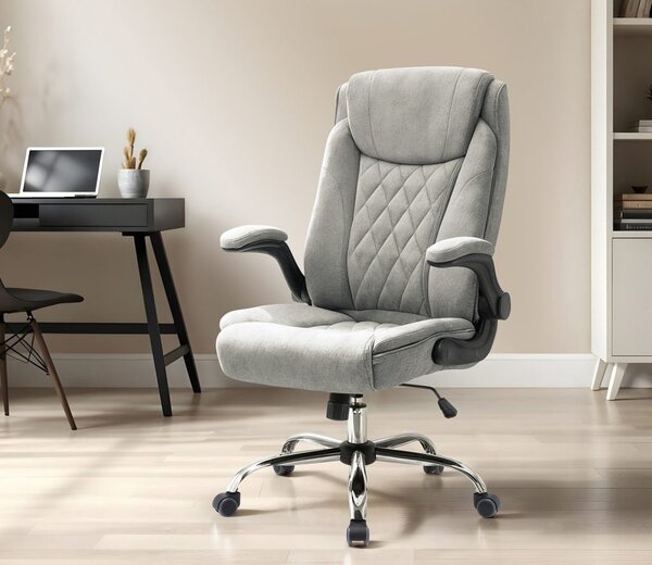 Kancelářské křeslo COMFORTABLE, světle šedá