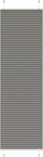 VidaXL Plisovaná roleta 60x200 cm Šířka látky 59,4 cm Polyester [4015101] Barva: Bílá
