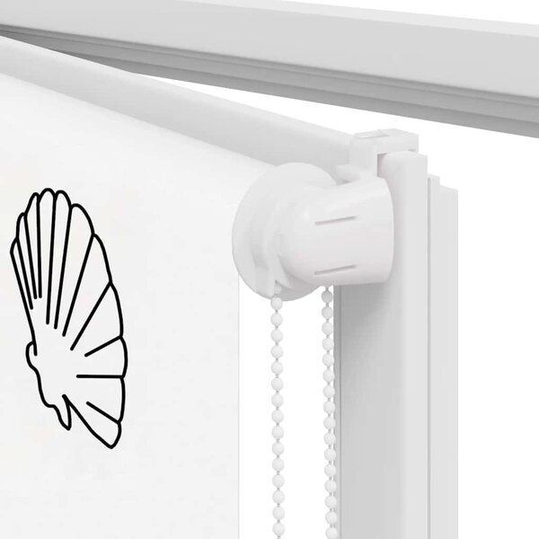 VidaXL Sprchová roleta 80x240 cm Šířka látky 76 cm [4014900] Barva: Bílá