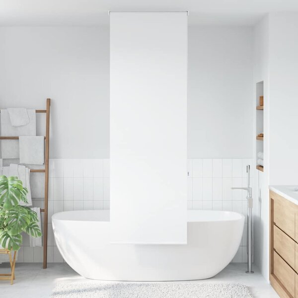 VidaXL Sprchová roleta 80x240 cm Šířka látky 76 cm [4014900] Barva: Bílá