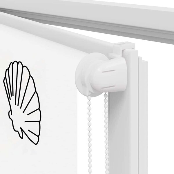 VidaXL Sprchová roleta 60x240 cm Šířka látky 56 cm [4014898] Barva: Zelené listy