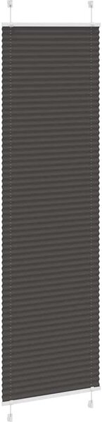 VidaXL Plisovaná roleta 60x200 cm Šířka látky 59,4 cm Polyester [4015101] Barva: Bílá