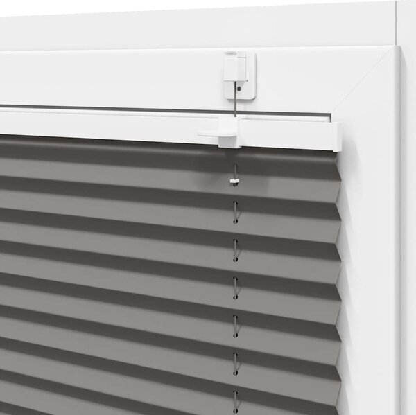 VidaXL Plisovaná roleta 60x150 cm Šířka látky 59,4 cm [4015084] Barva: světle šedá