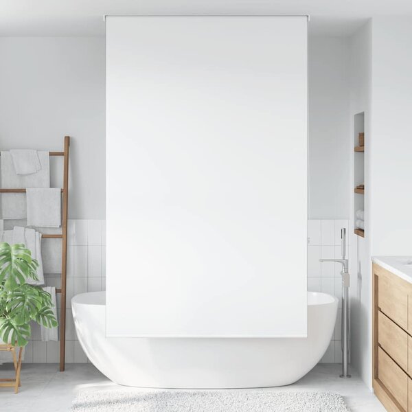 VidaXL Sprchová roleta 140x240 cm Šířka látky 136 cm [4014939] Barva: Zelené listy