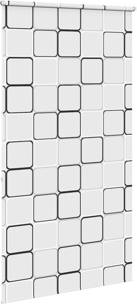 VidaXL Sprchová roleta 140x240 cm Šířka látky 136 cm [4014939] Barva: Zelené listy