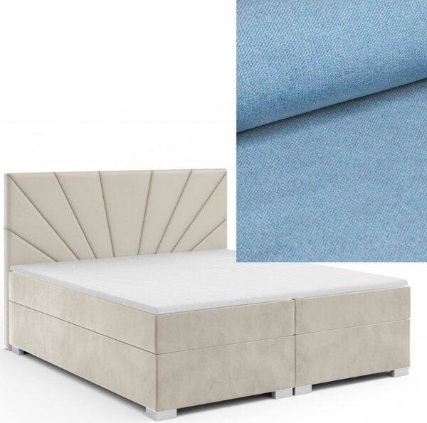 MD Kontinentální Boxspring postel MENSA 120x200 výběr z barev KRONOS_31