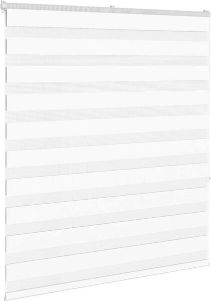 VidaXL Zebra roleta šířka látky 130,9 cm polyester [4014762] Barva: světle šedá