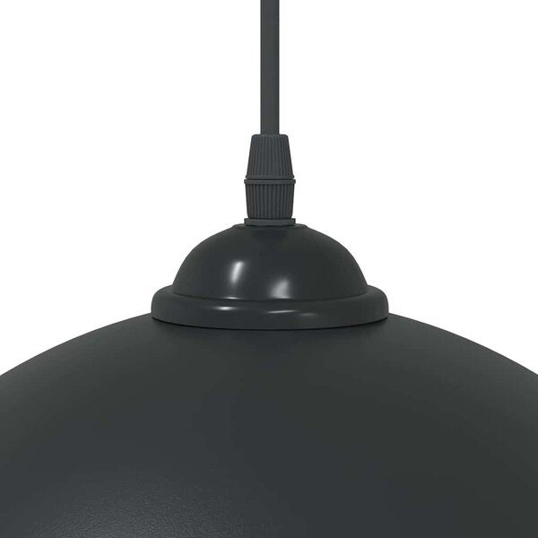 VidaXL Závěsná svítidla 2 ks výškově nastavitelná E27 Ø30 cm [4103451] Barva: Černá