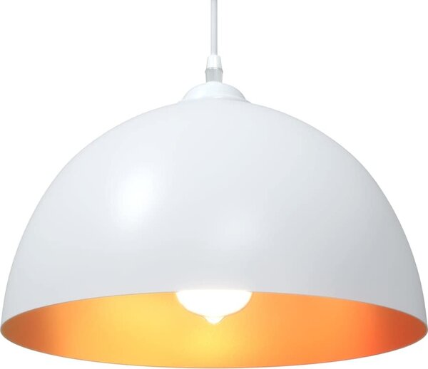 VidaXL Závěsná svítidla 2 ks výškově nastavitelná E27 Ø30 cm [4103451] Barva: Černá