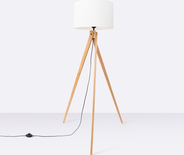 Sollux Lighting Stojací lampa NATT bílá