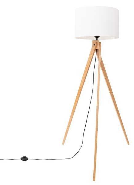 Sollux Lighting Stojací lampa NATT bílá