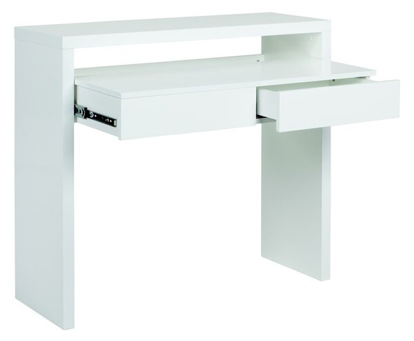 Pracovní stůl s výsuvnou deskou Console Mel
