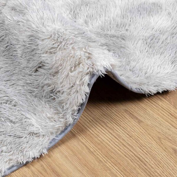 VidaXL Koberec Shaggy s vysokým vlasem NAVARRA 120x120 cm [4102861] Barva: krémová