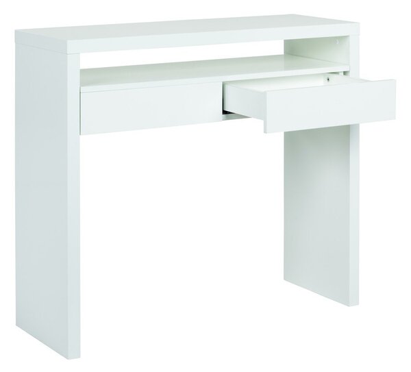 Pracovní stůl s výsuvnou deskou Console Mel