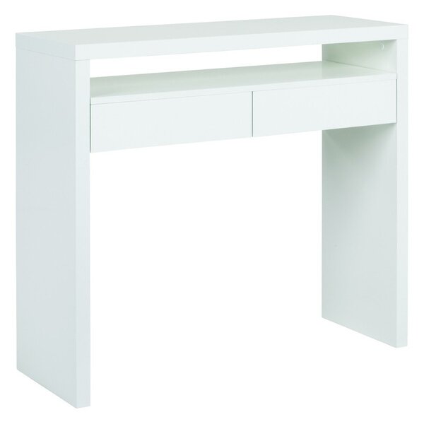 Pracovní stůl s výsuvnou deskou Console Mel