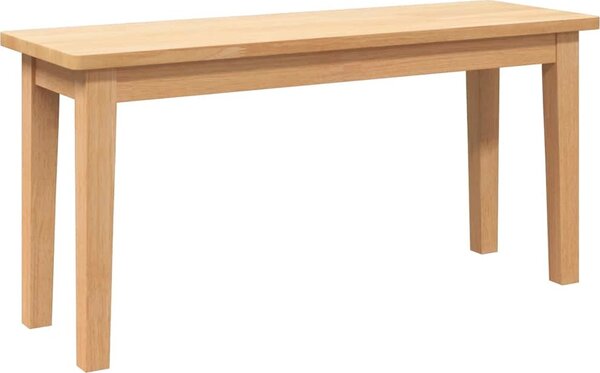 VidaXL Lavice 90 cm z masivního dřeva s gumou [4102595] Barva: Bílo-šedá