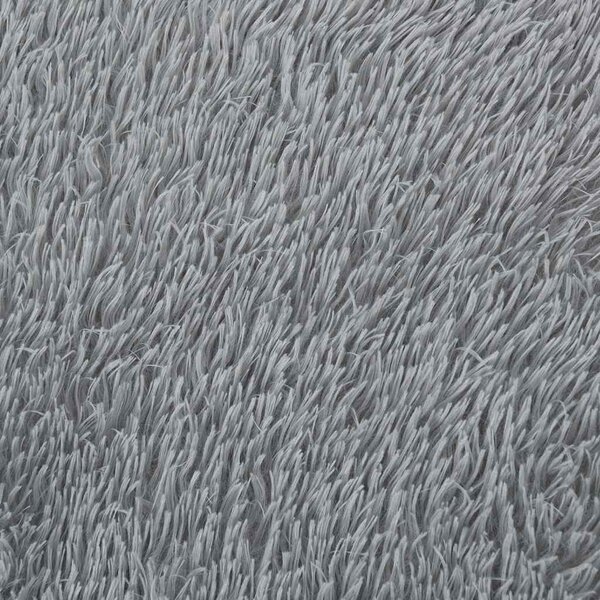 VidaXL Koberec Shaggy s vysokým vlasem NAVARRA 160x230 cm [4102842] Barva: světle šedá