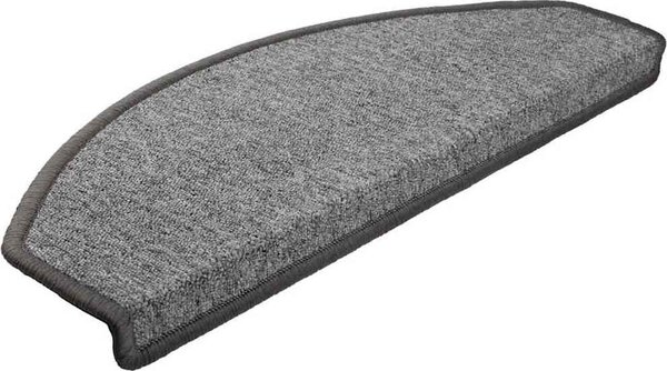 VidaXL Schodové rohože 20 ks 65 x 24 x 4 cm , půlkulaté, velké [3365793] Barva: kávová hnědá