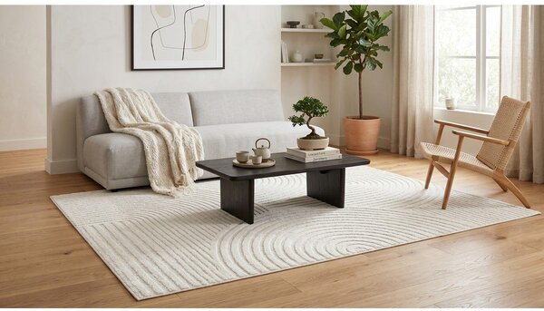 Krémový koberec 120x170 cm Whirl – ESTE