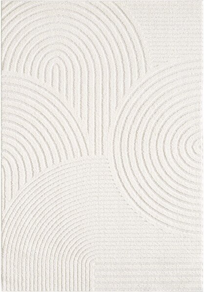 Krémový koberec 120x170 cm Whirl – ESTE