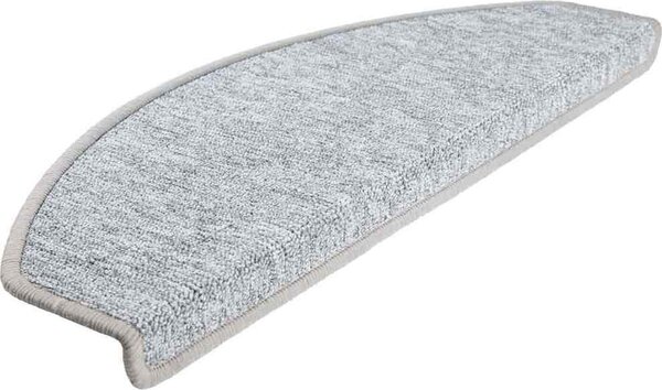 VidaXL Schodové rohože 20 ks 65 x 24 x 4 cm , půlkulaté, velké [3365793] Barva: kávová hnědá