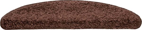 VidaXL Schodové rohože 20 ks 56 x 17 x 3 cm , půlkulaté [3365841] Barva: Béžová