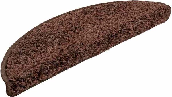 VidaXL Schodové rohože 20 ks 56 x 17 x 3 cm , půlkulaté [3365841] Barva: Béžová