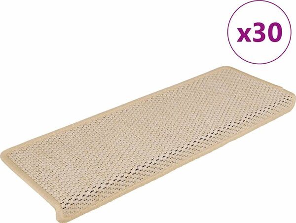 VidaXL Samolepicí rohože na schody -Look 30 ks 65x21x4cm [3365889] Barva: světle zelená
