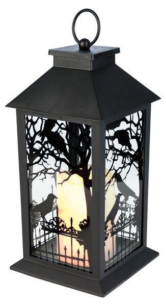 Halloweenská LED lucerna (bílá) (100413862002)